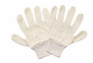 white jersey gloves