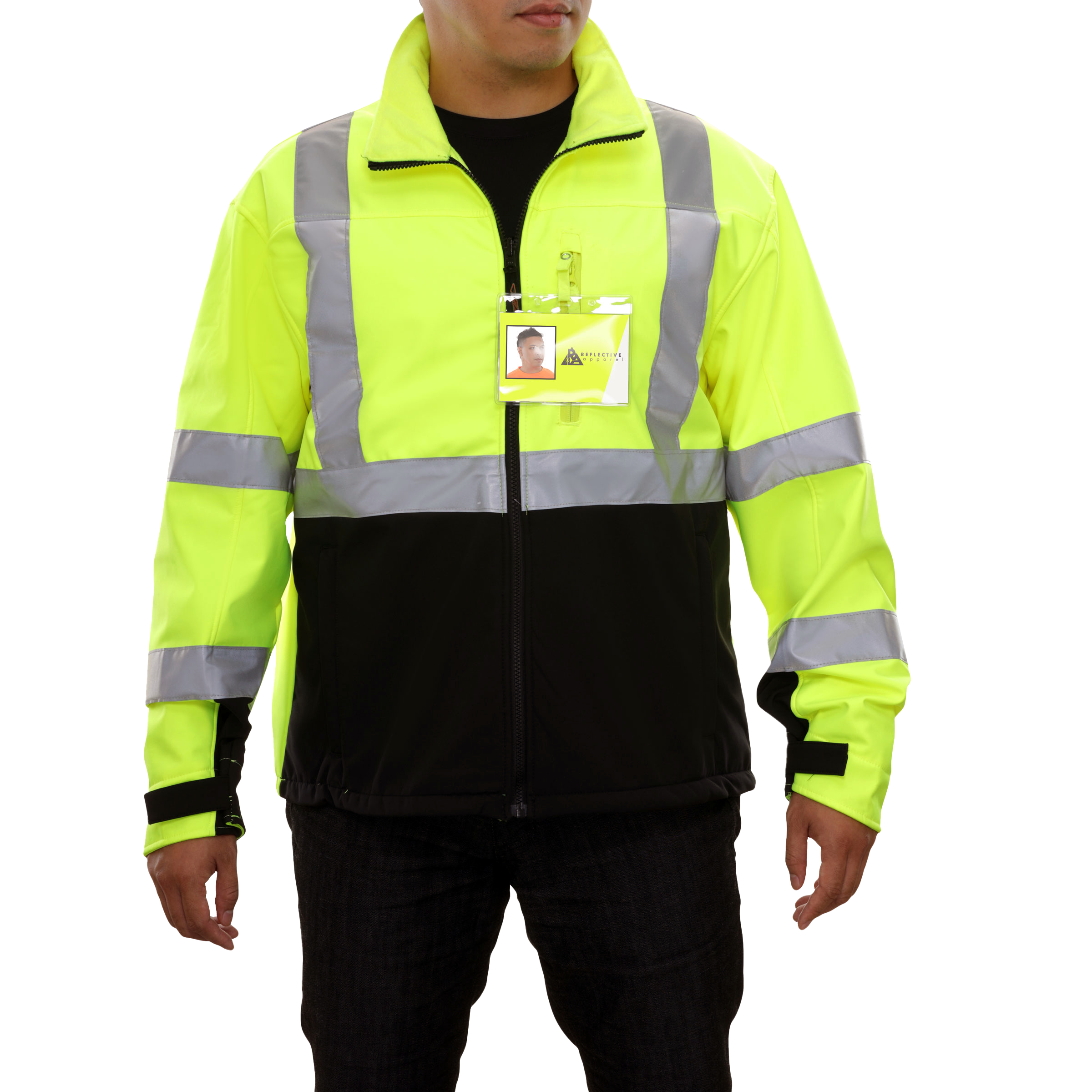 The Shield Soft Shell Hi-Vis  Flame-Resistant Hi-Vis Jacket