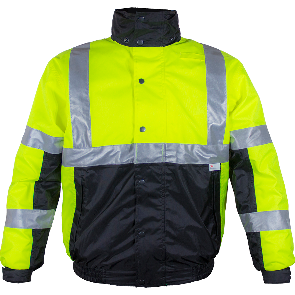 Safety Jacket Hi Vis Jacket 3-Season Water Resistant