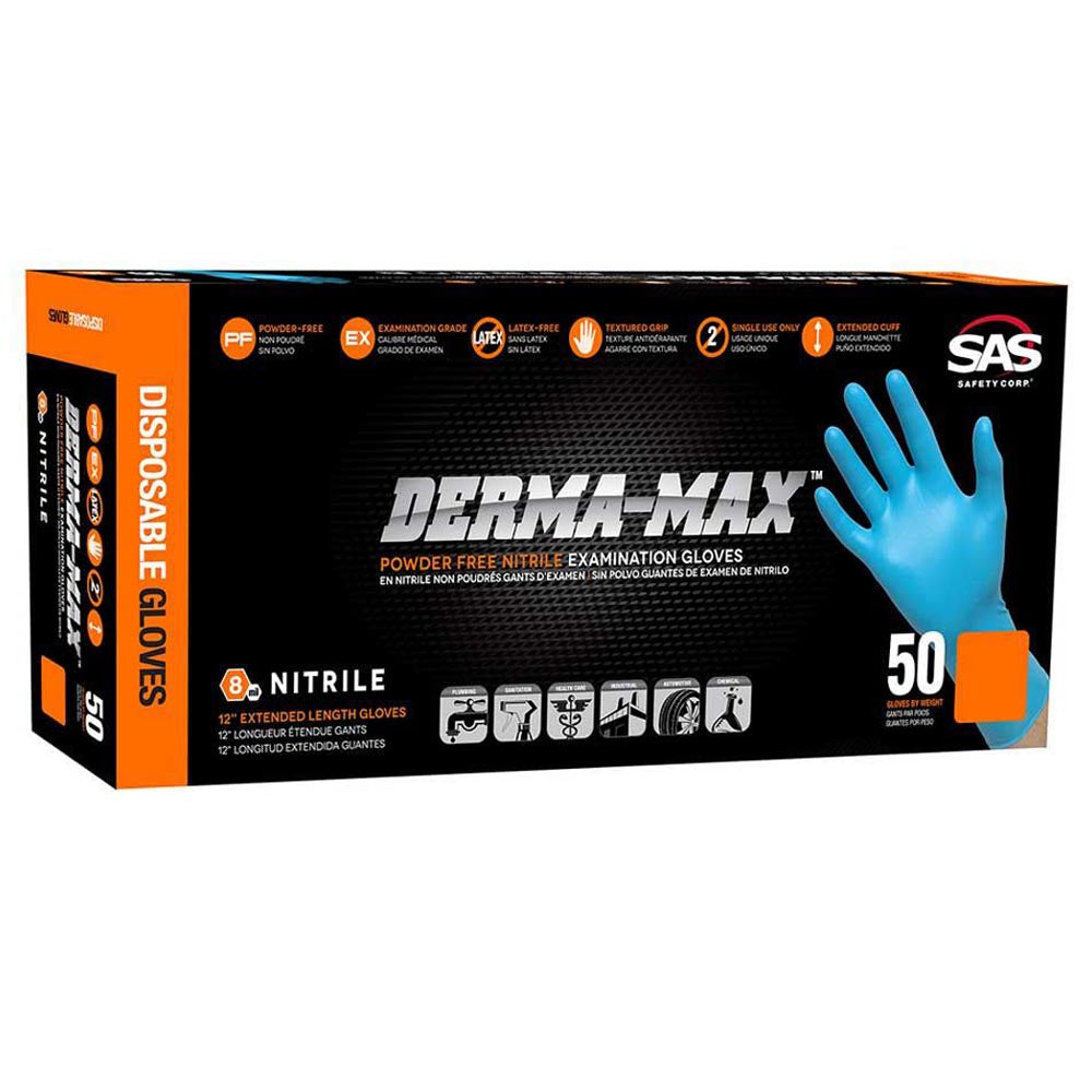 Image of Derma-Max - Powder Free Nitrile Exam Gloves - Case