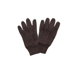 brown jersey work gloves