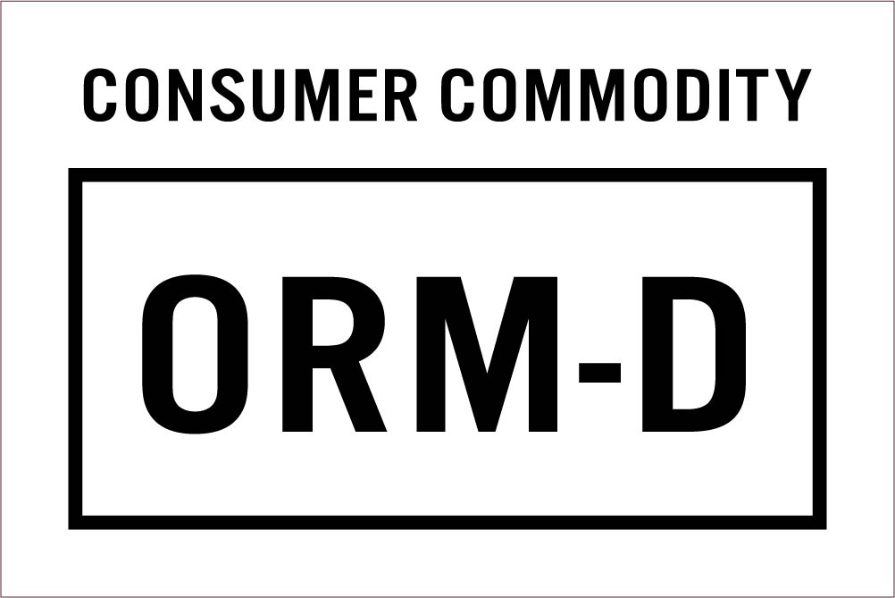 Consumer Commodity Orm-D Hazmat Label - Roll - eSafety Supplies, Inc