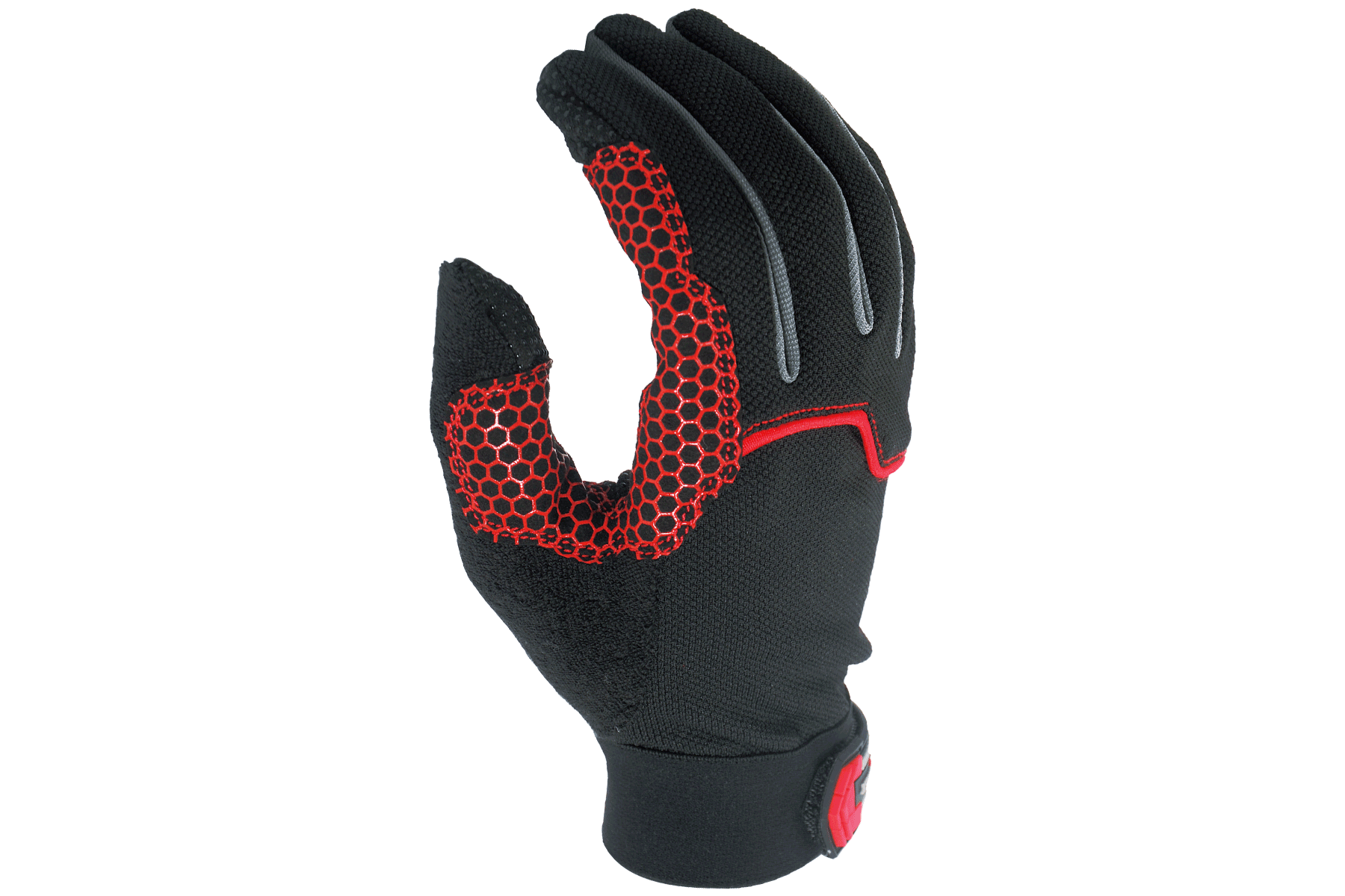 (TSK2001) Task Gloves - Polyurethane Black Palm Coated Gloves XL