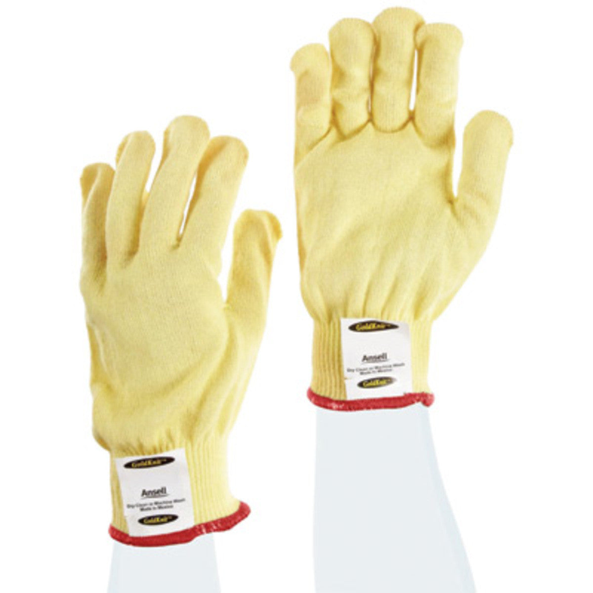 General Purpose Work Gloves, Cotton Work Gloves, Jersey Gloves, Canvas Work  Gloves - - Ansell 23-491-10 Size 10 Hi-Viz Orange Winter Monkey Grip Jersey  Lined Cold Weather Gloves With Wing Thumb, Knit Wrist