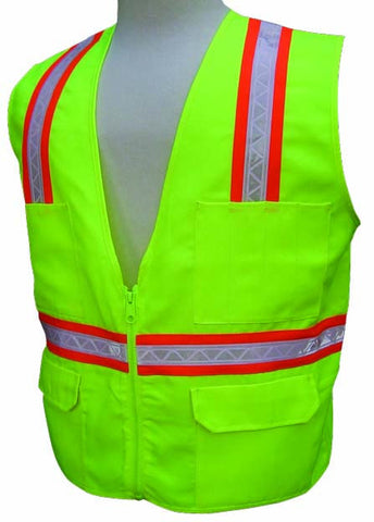 multi colored safety vests