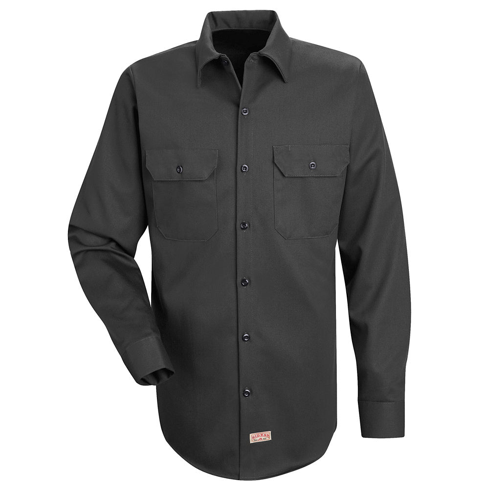 Red Kap Men's Wrinkle-Resistant Cotton Work Shirt