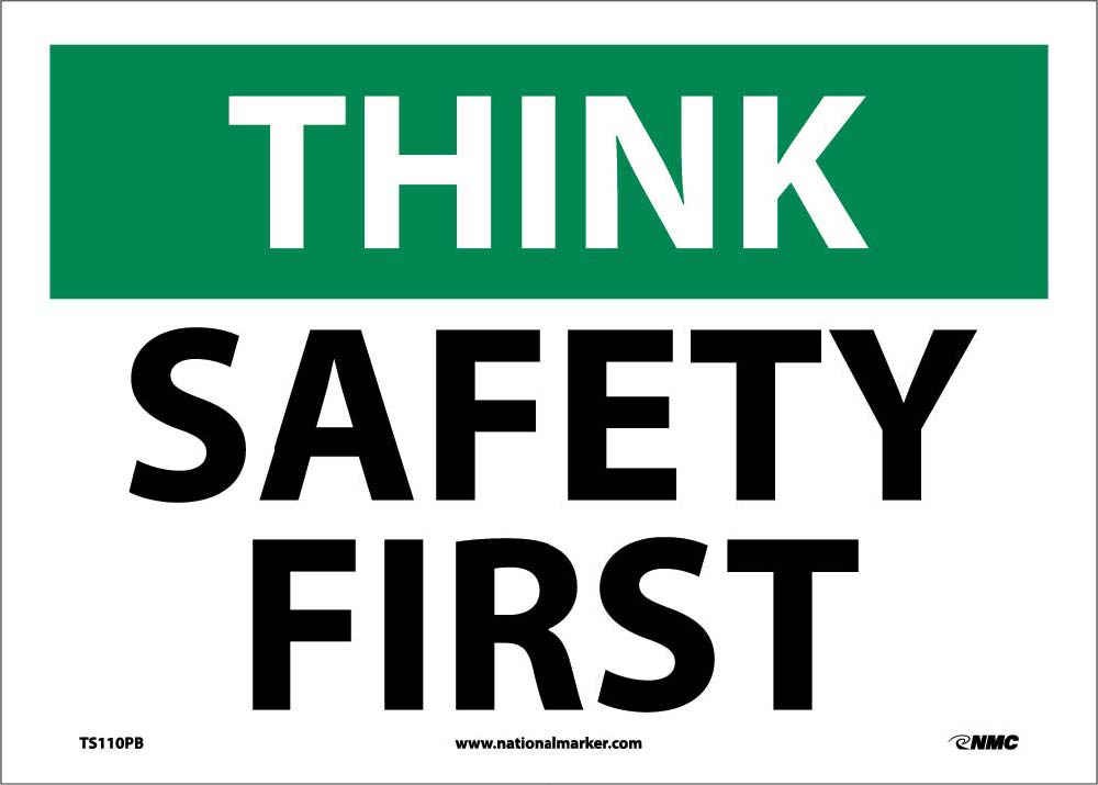 Safety Is Everybody's Job OSHA Safety First Safety Sign MGNF951