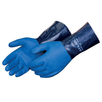 Majestic 3230 Atlas Green Nitrile Coated Gloves, Size Large