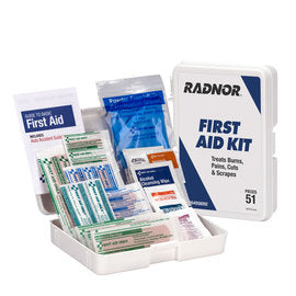 HDX 180-Piece, 25-Person Plastic OSHA First Aid Kit 59619 - The