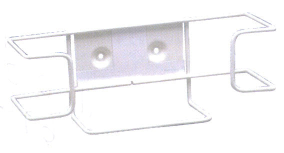 Image of White Wire - Single or Double Box Disposable Glove Holder