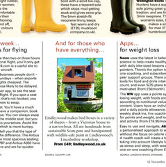 Lindleywood Pub Bird Box featured in The Week Magazine in November 2022 in the 'And for those who have everything..." section