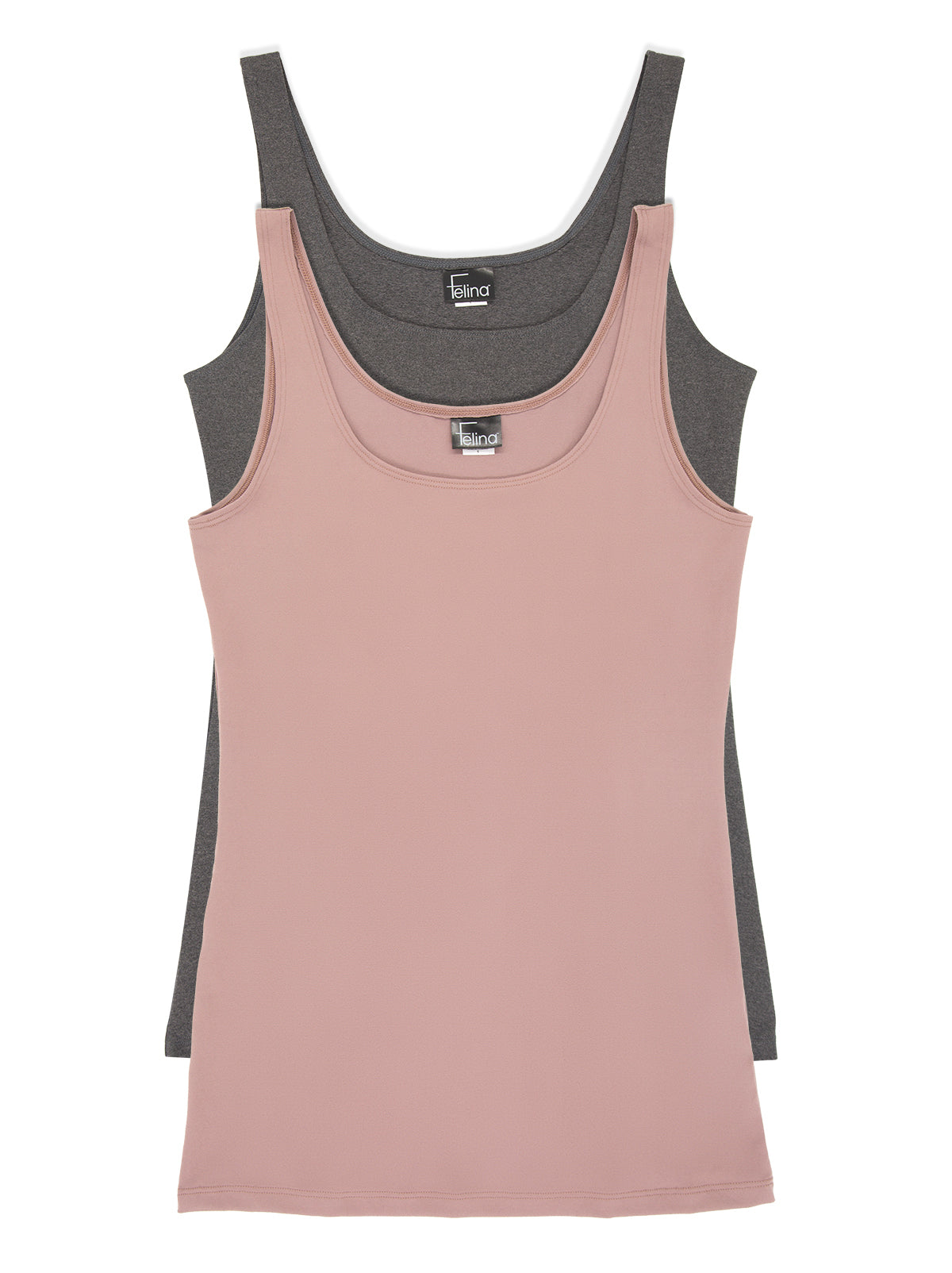 Image of Velvety Soft Scoop Neck Tank 2-Pack