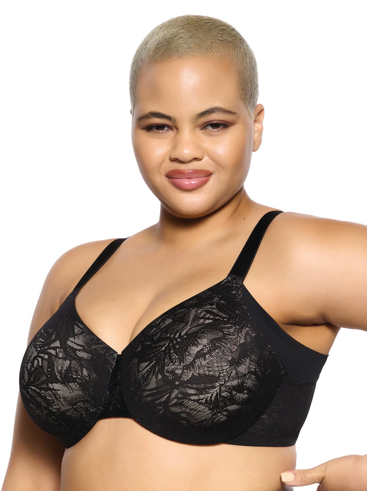 Image of Jessamine Unlined Side Smoothing Minimizer Bra