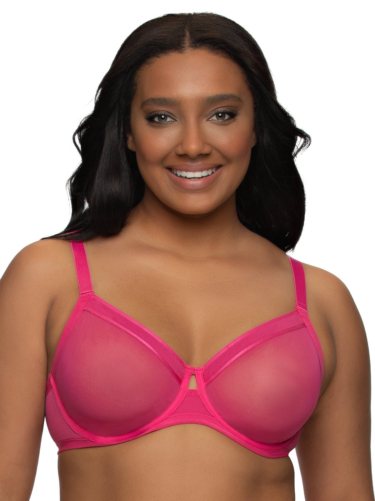 Image of Ethereal Sheer Mesh Unlined Underwire Bra