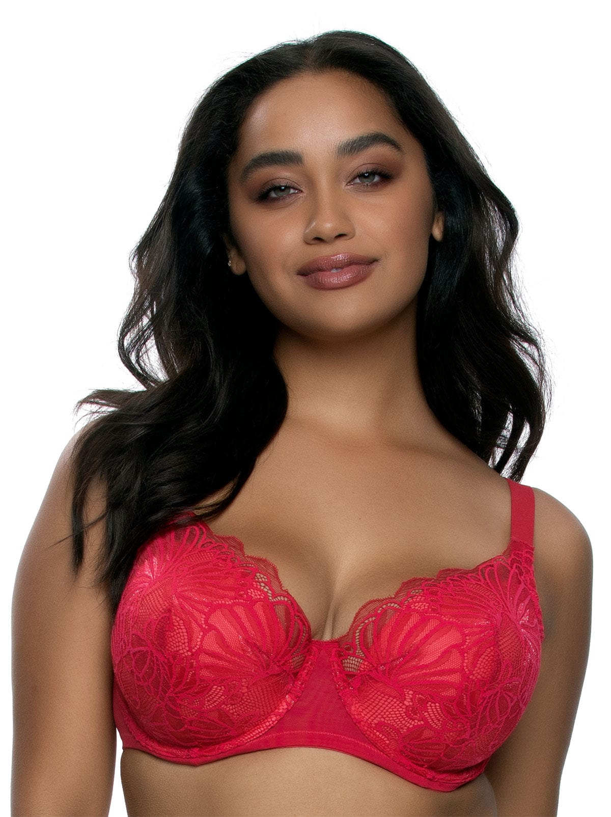 Image of Tempting Plush All Over Lace Underwire Bra