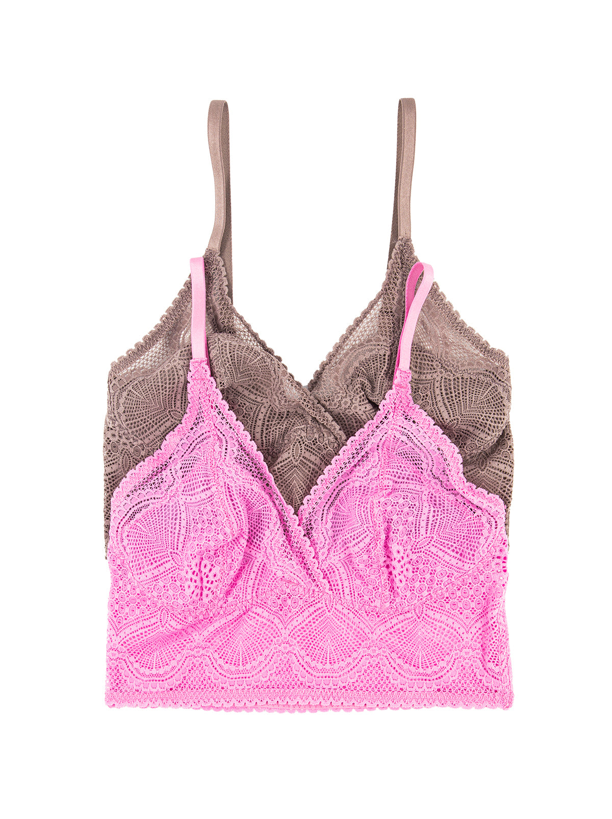 Image of Finesse <br>Super Stretchy <br>Cami Bralette <br>2-Pack