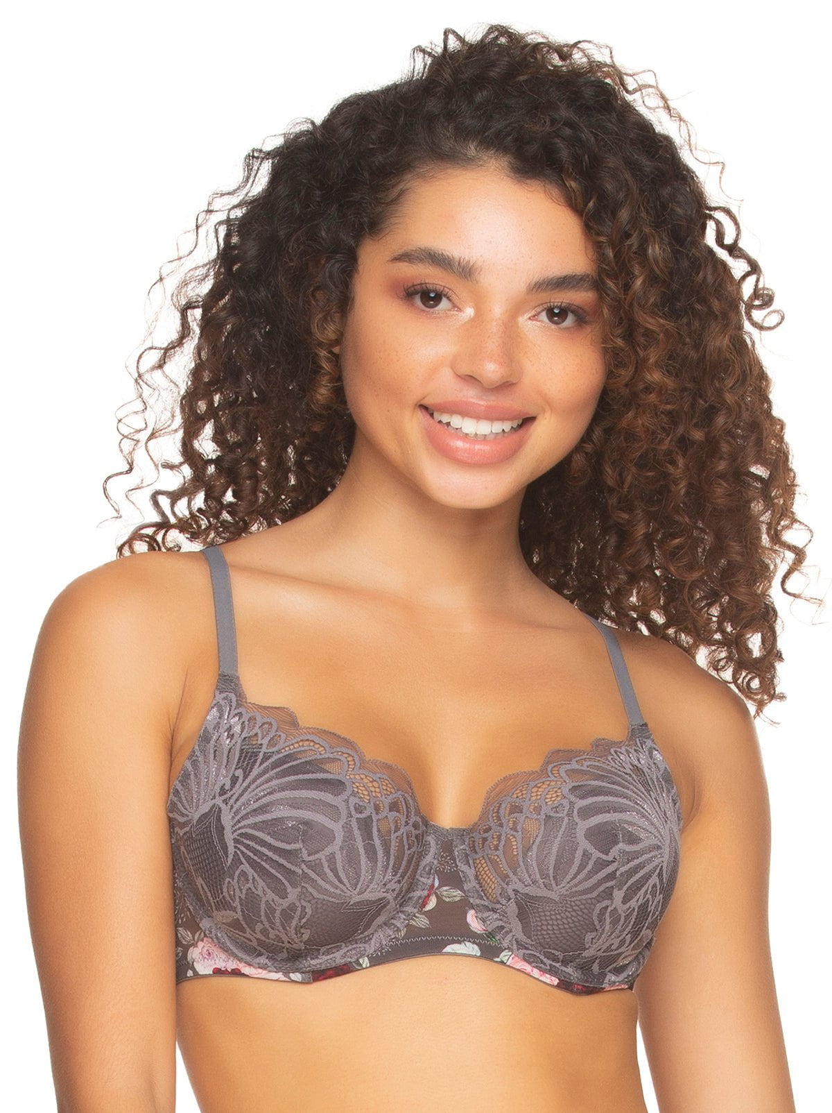 Image of Tempting Plush All Over Lace Underwire Bra