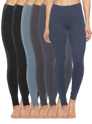 DISOLVE Present Super Soft Lightweight Leggings - for Women - Yoga Pants,  Workout Clothes Free Size (28 Till 32) Pack of 1(Grey)