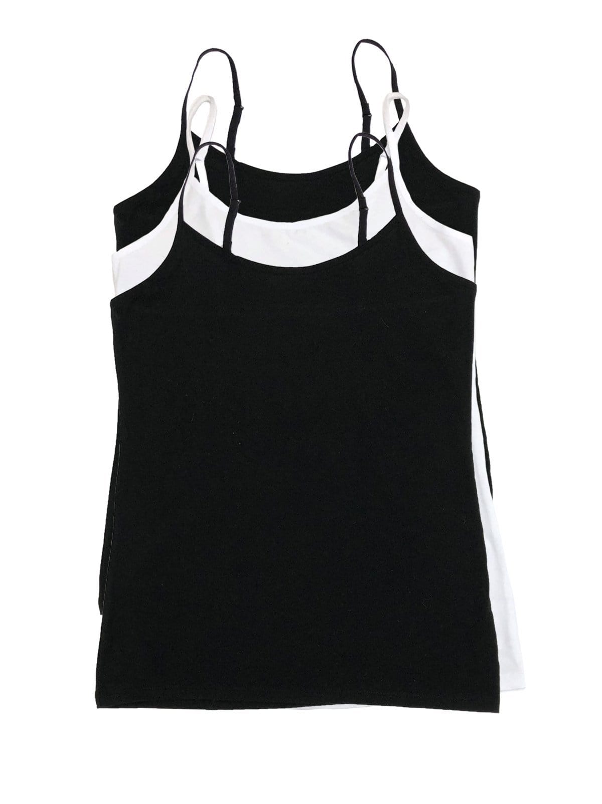 Image of Cotton Modal Stretch Camisole 3-Pack