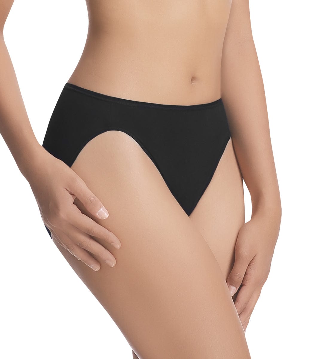 Image of Cotton Modal <br>Stretch Hi Cut Panty<br> 6-Pack