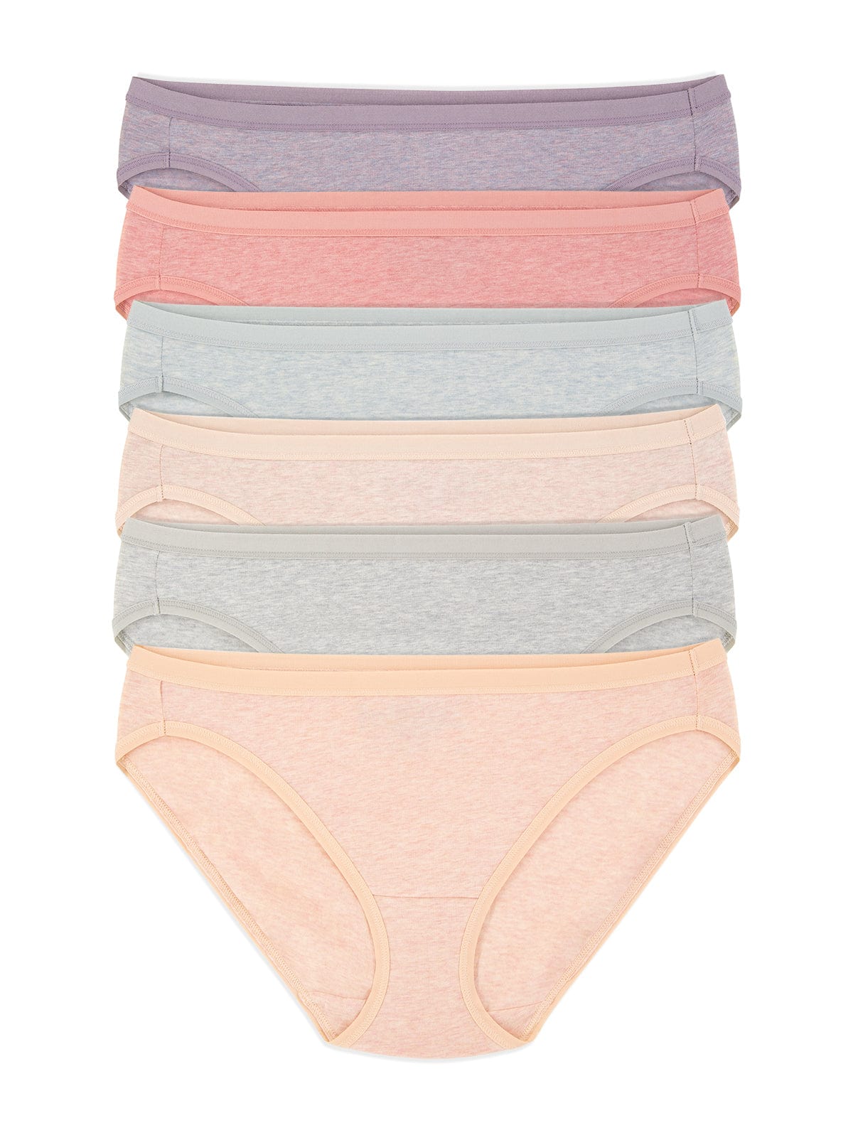 Image of Organic Cotton <br>Stretch Bikini 6-Pack