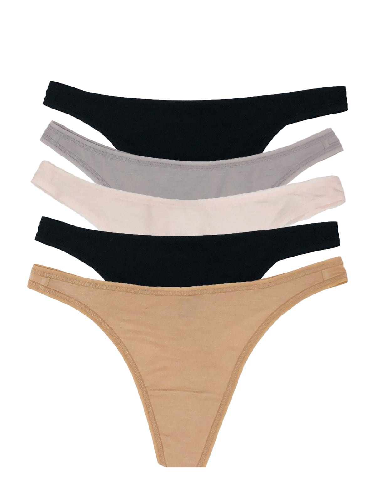 Image of Sublime Low Rise Thong 5-Pack
