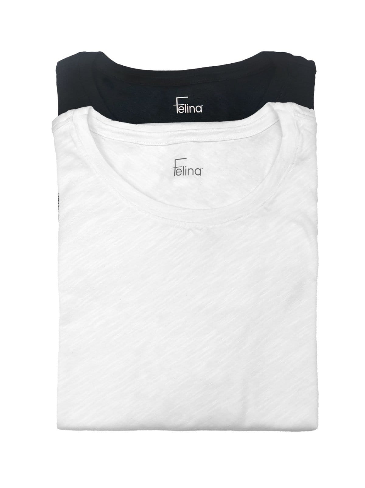 Image of Slub Jersey Crew Neck T-Shirt 2-Pack