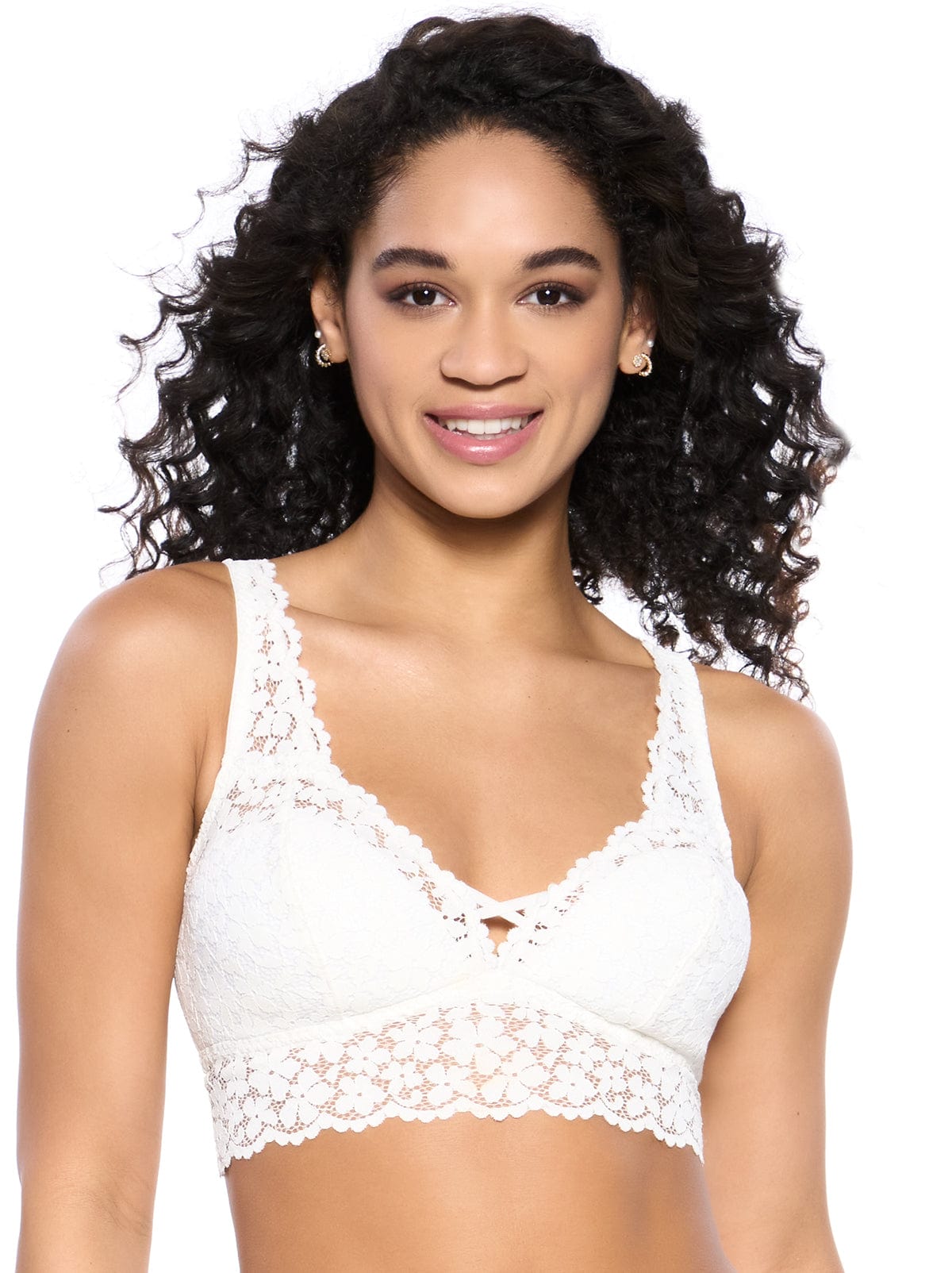 Image of Maeve High Apex Bralette w/ Fixed Cup