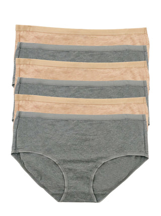 YADIFEN 5/10 Pack Cotton Underwear for Women Hipster Panties Low Briefs  Bikini Underwears at  Women's Clothing store