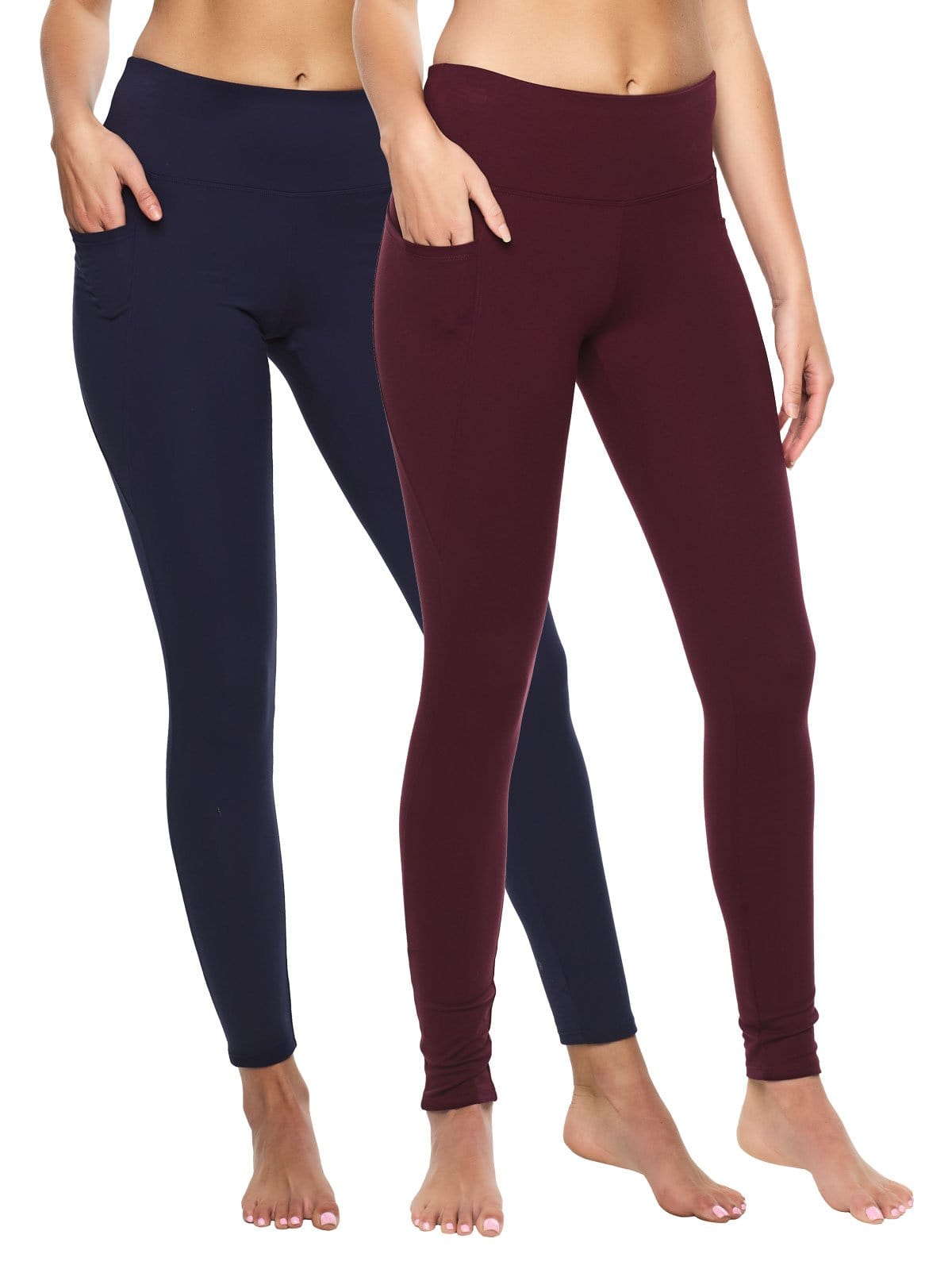 Ultra-Luxe Velour Leggings 2-Pack, Felina