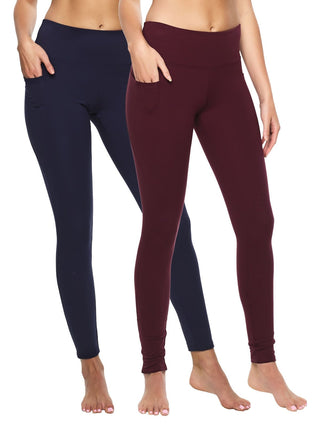 Velvety Soft Lightweight Leggings 4-Pack