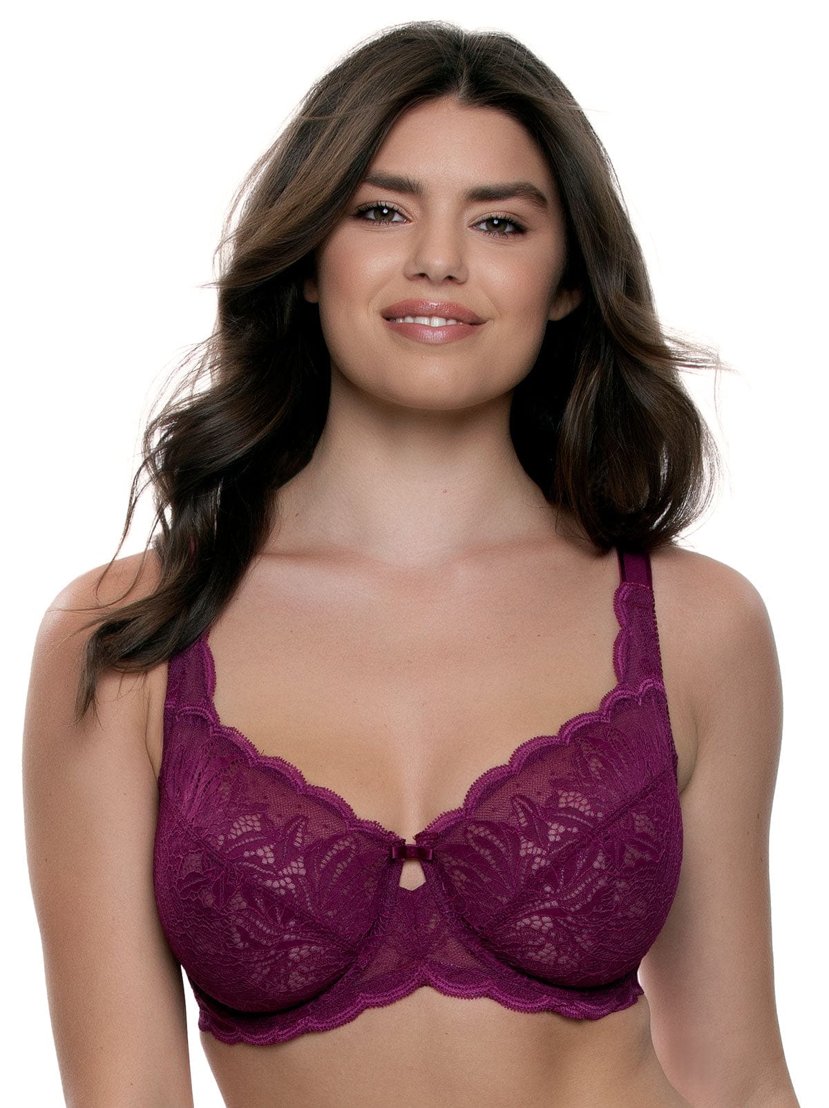 Image of Peridot Unlined Lace Bra