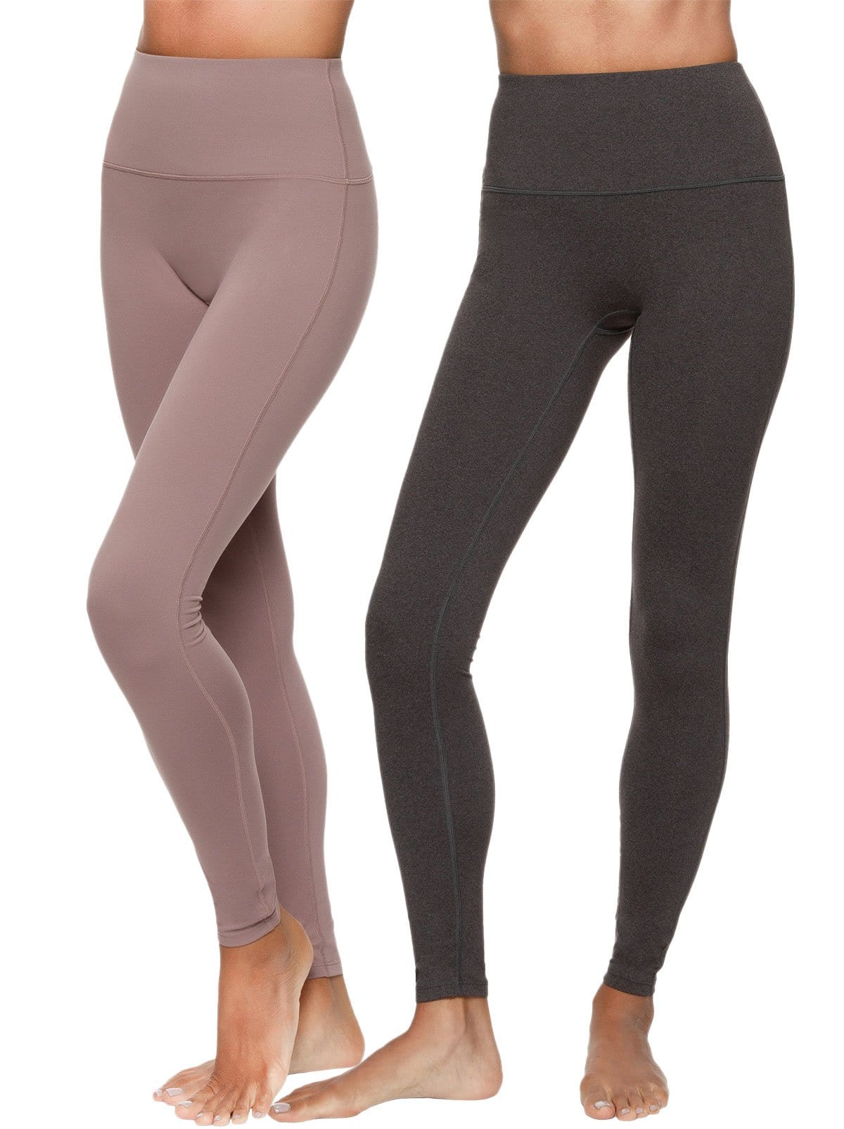 Image of Velvety Soft High-Waisted Leggings 2-Pack