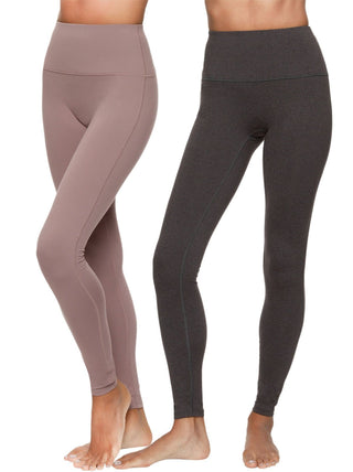 Buy Felina Cotton Modal Leggings (2-Pack) Extra Lightweight Breathable  Leggings for Women, Lounge Pants, Style: C2201, Black, X-Large at