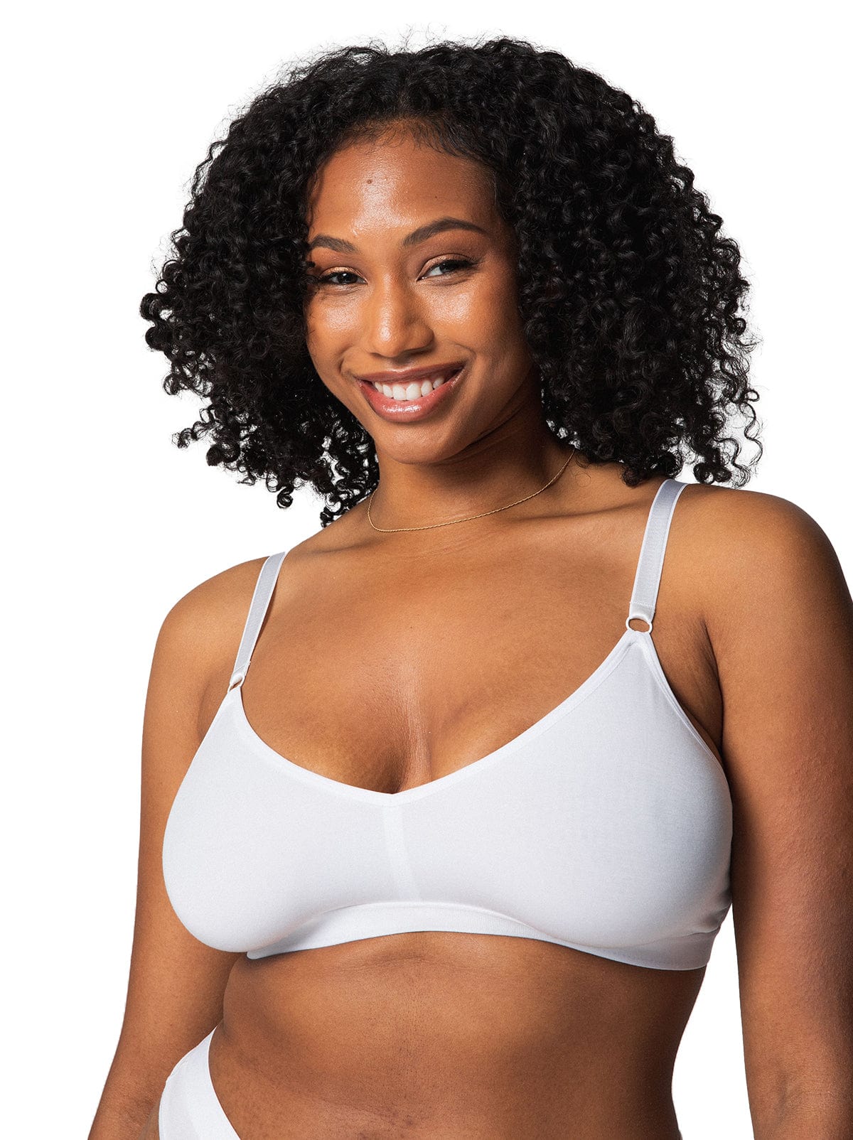 Image of Unlined<br>Sustainable Bralette