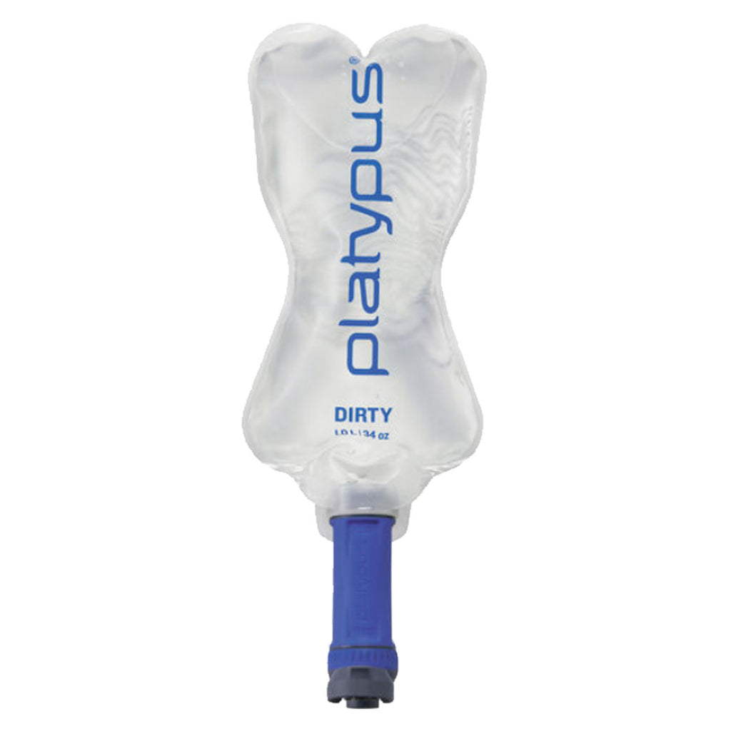 platypus water bottle with inline filter