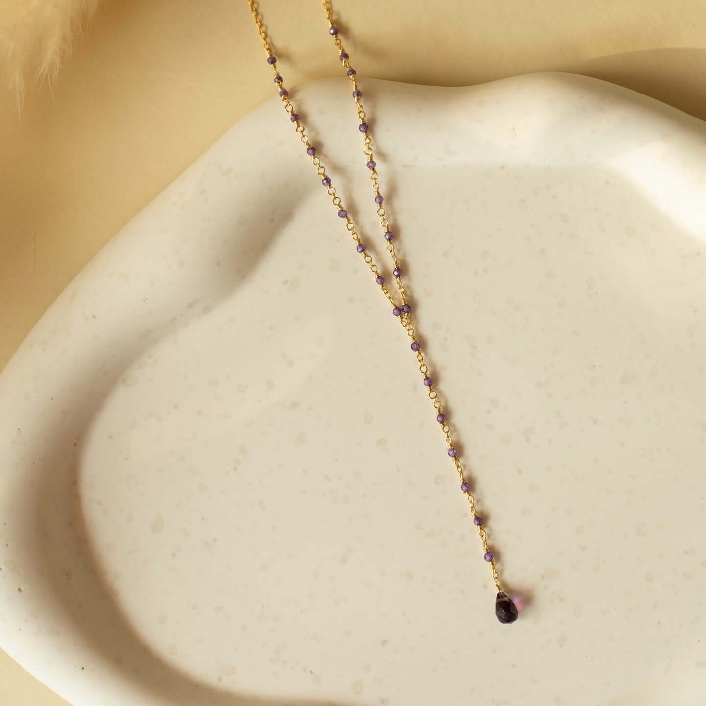 Delicate layering necklaces by Rustic Gem