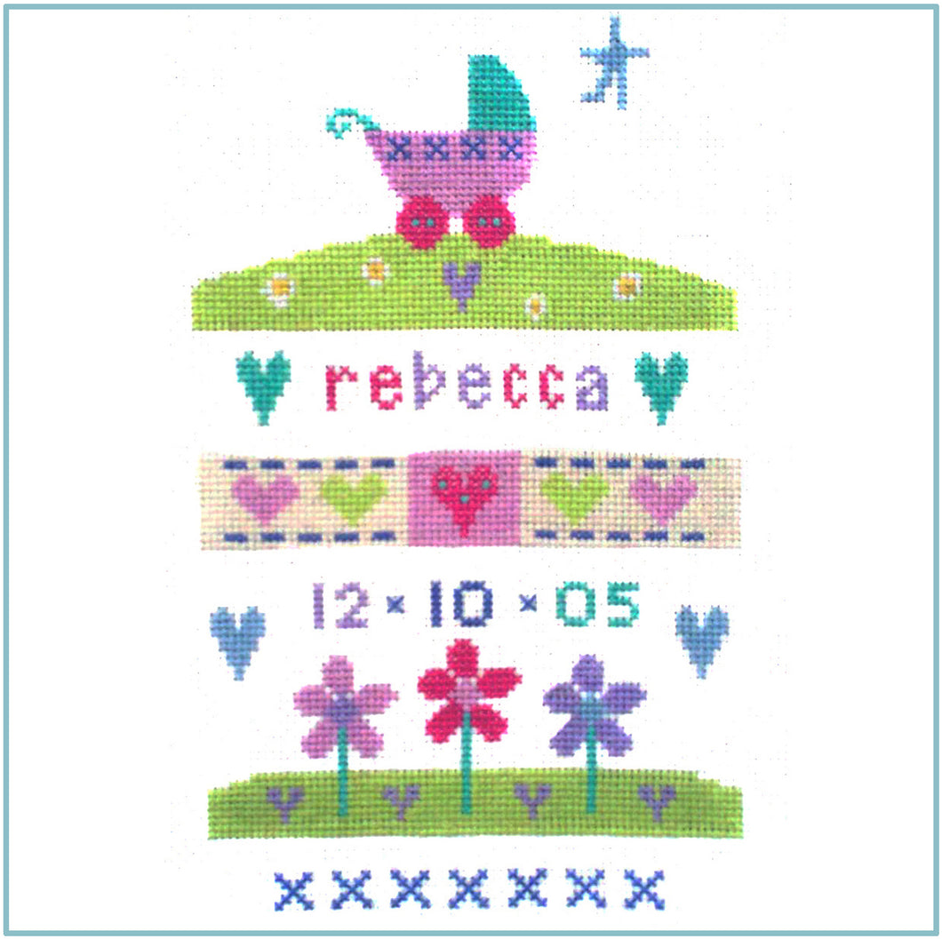 baby girl cross stitch kits