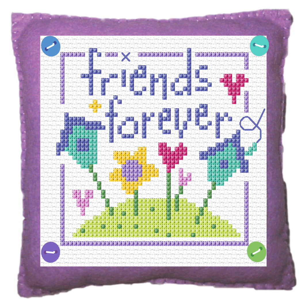 Friends Stitch a Gift Cross Stitch Kit – The Stitching Shed