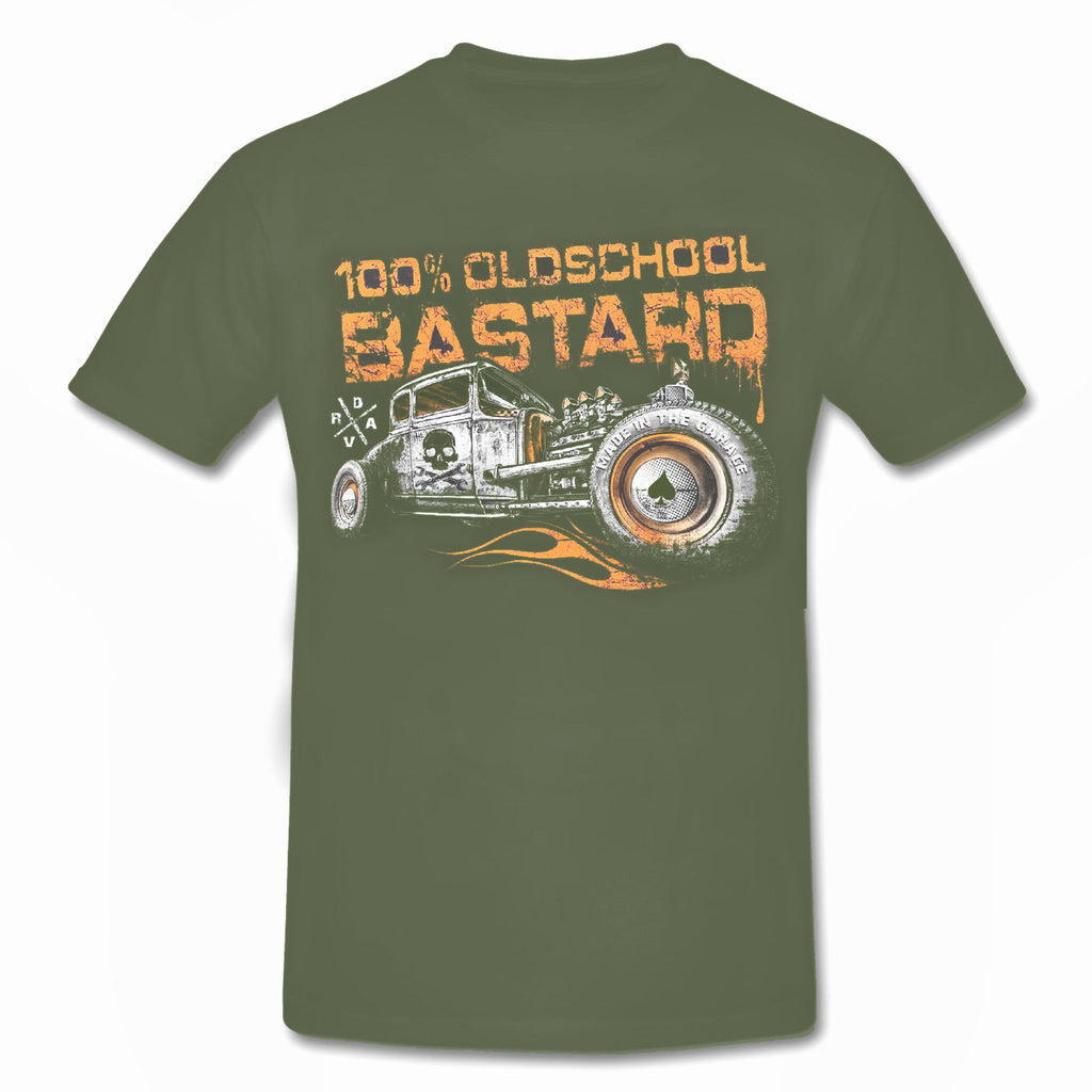 100 Bastard Made In Garage Hot Rod Rockabilly T Shirt Olive Green Rock N Roll Ambulance - products tagged roblox shirty old bastard