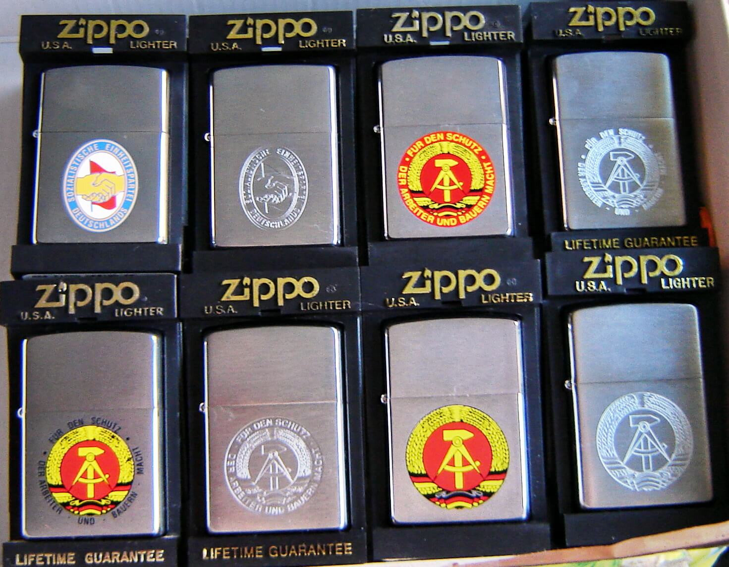 Zippo DDR - COMPLETE Limited Edition SET MEGA RARE – Rock N Roll