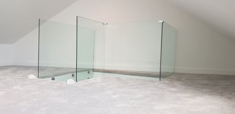 Frameless glass balustrade