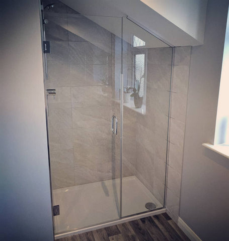 Bespoke Shower Glass For Loft Conversions Sloping Ceilings Attic Spaces Marvin And Pinch