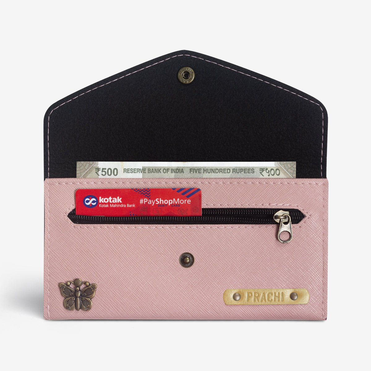 Personalized Women's Wallet - Magenta