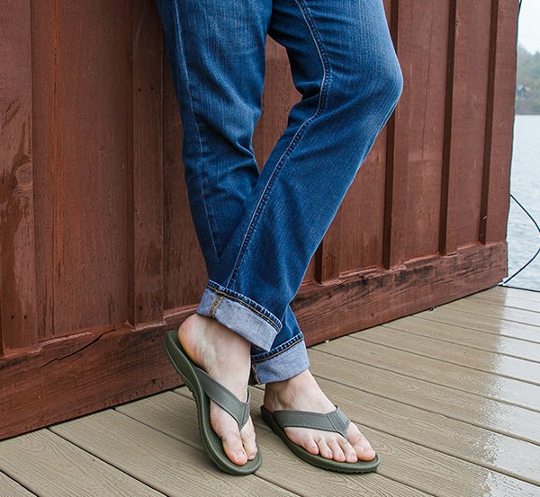 Comfortable Flip-Flops for Men | Okabashi Shoes