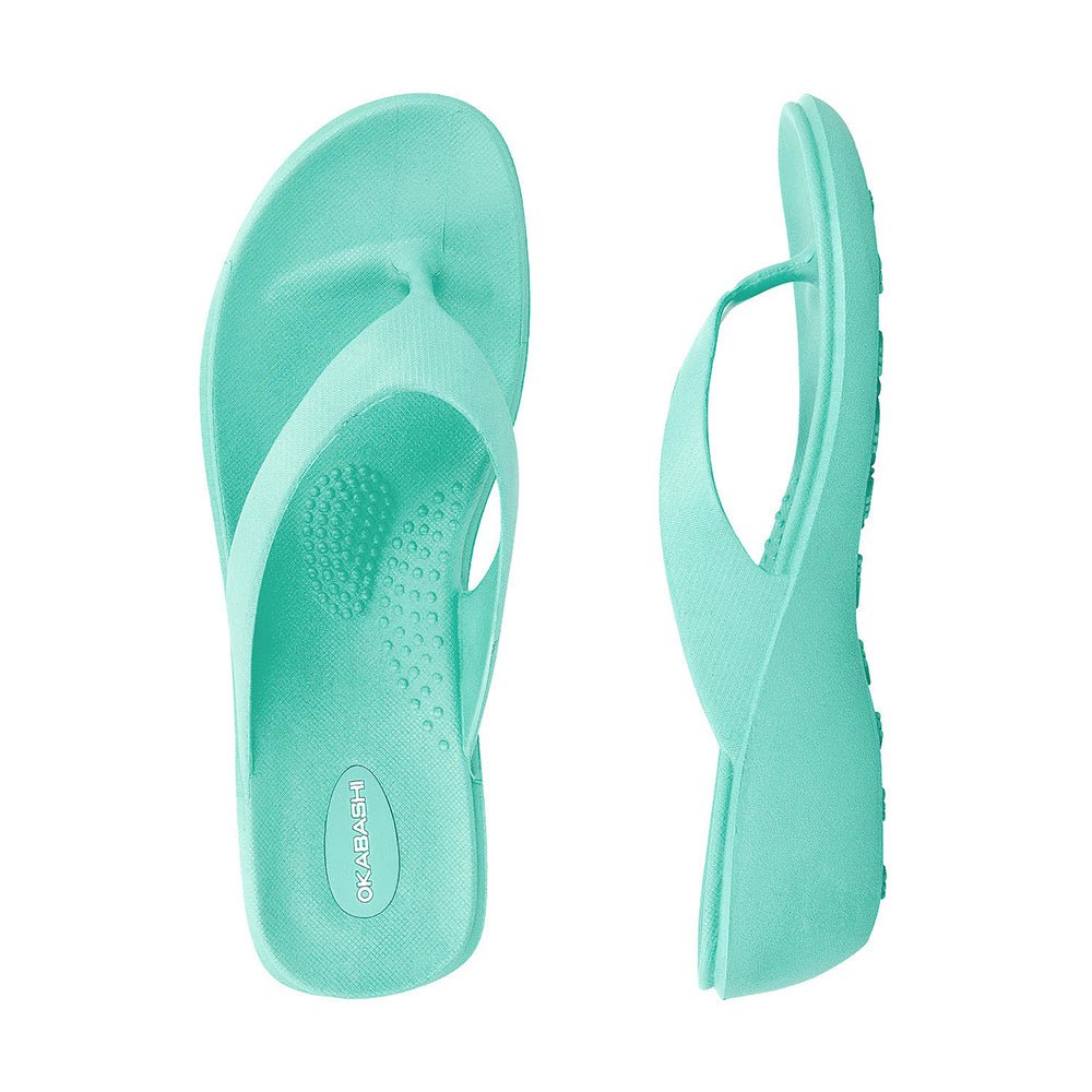 Splash | Women's Signature Flip Flop with Heel | Made in USA | Okabashi ...