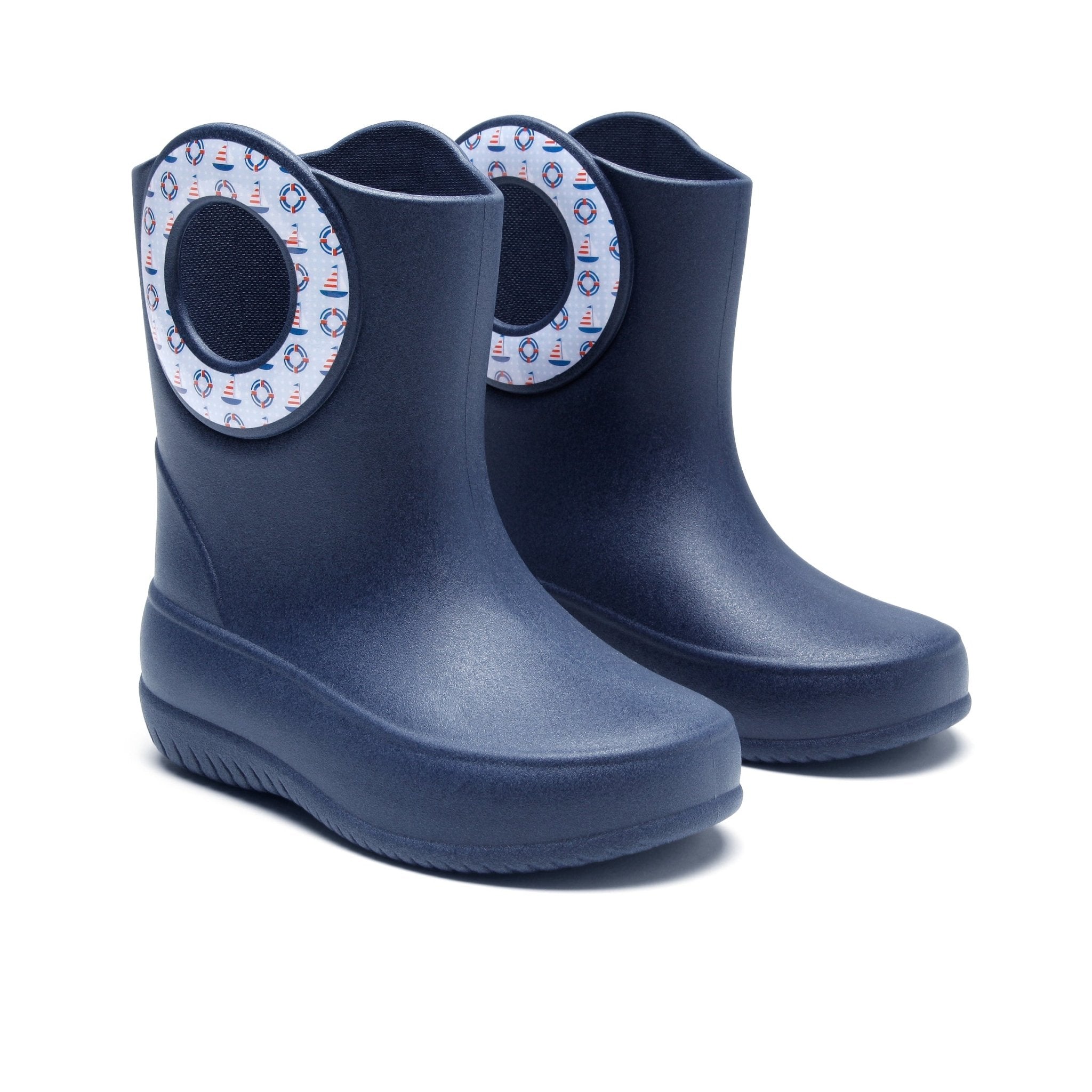 Navy Toddler Kendall Rain Boot | Slip-Resistant | Made in USA – Okabashi