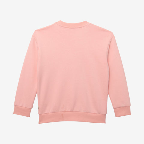 Kid girls' blush sweatshirt