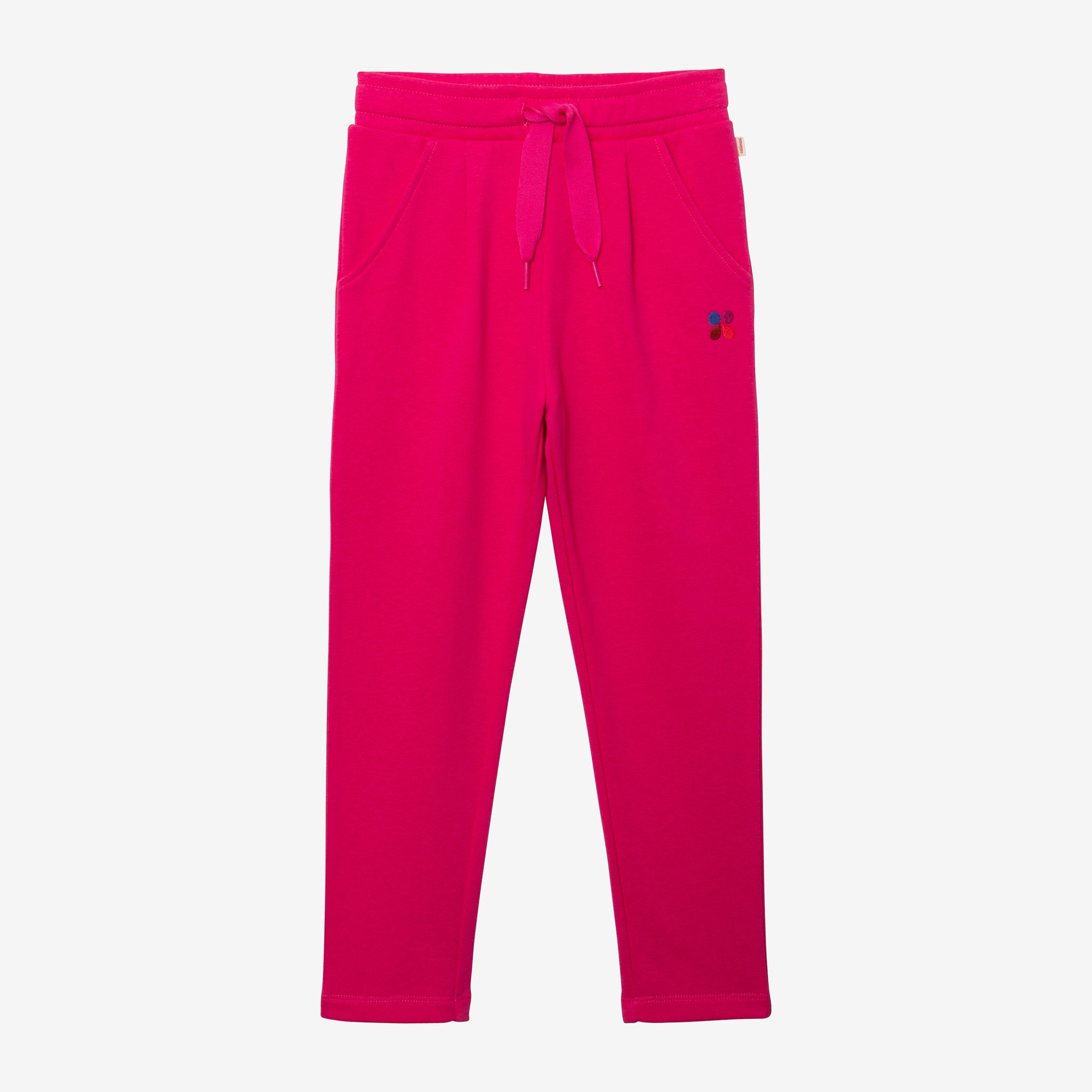 Girls' hot pink sweat pants | Catimini USA