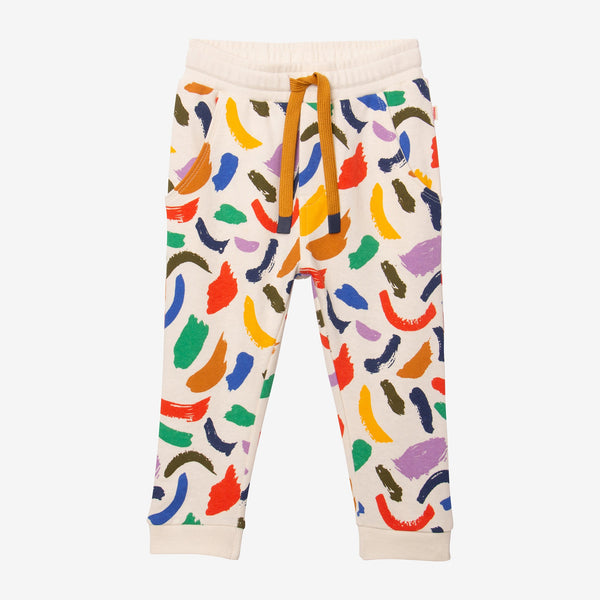 Baby boys' beige sweat pants